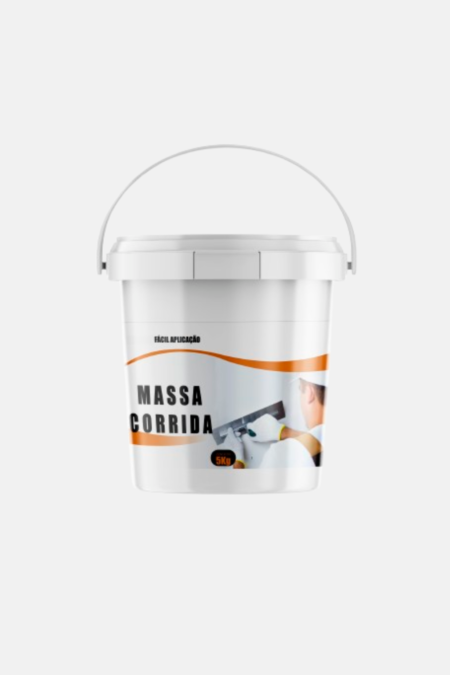 Massa Corrida PVA Interna Branco 5kg Acabamento Liso