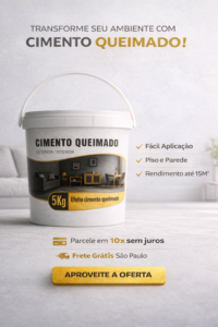 cimento queimado