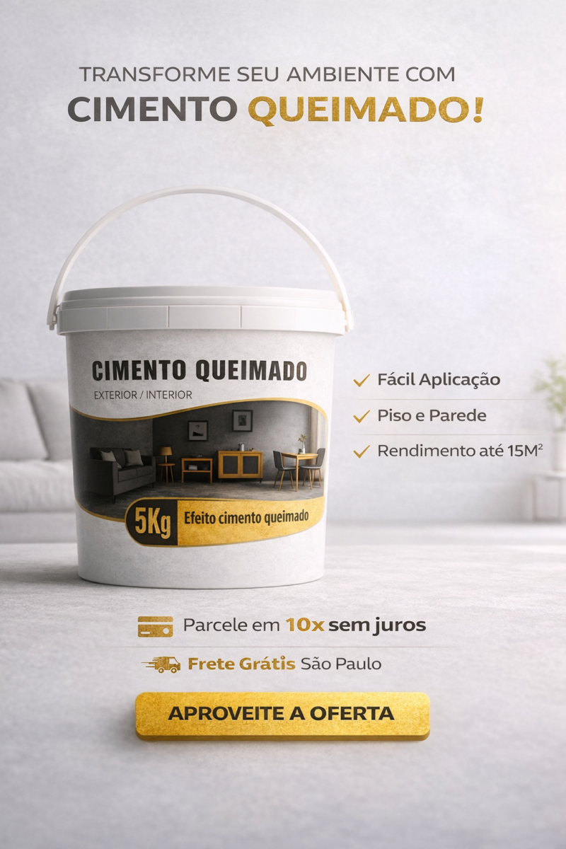 cimento queimado