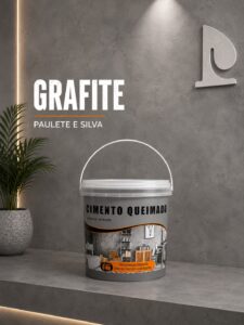 cimento queimado grafite