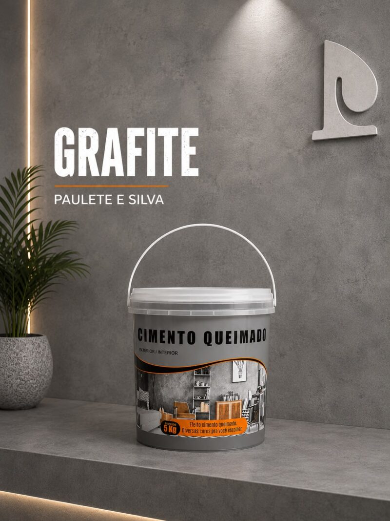 cimento queimado grafite