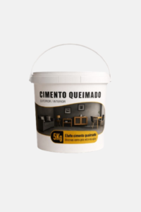 Cimento Queimado Decorativo Pronto Uso Interno e Externo 5Kg