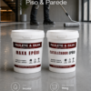 Kit Epóxi Incolor Base Solvente Piso E Parede 900g Rende 6m²