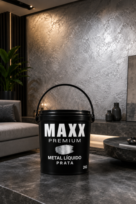 Maxx Premium Metal Líquido Prata 2kg