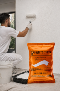 Textura de rolo branco Desing 25kg Ext/Interna Pronta para Uso.